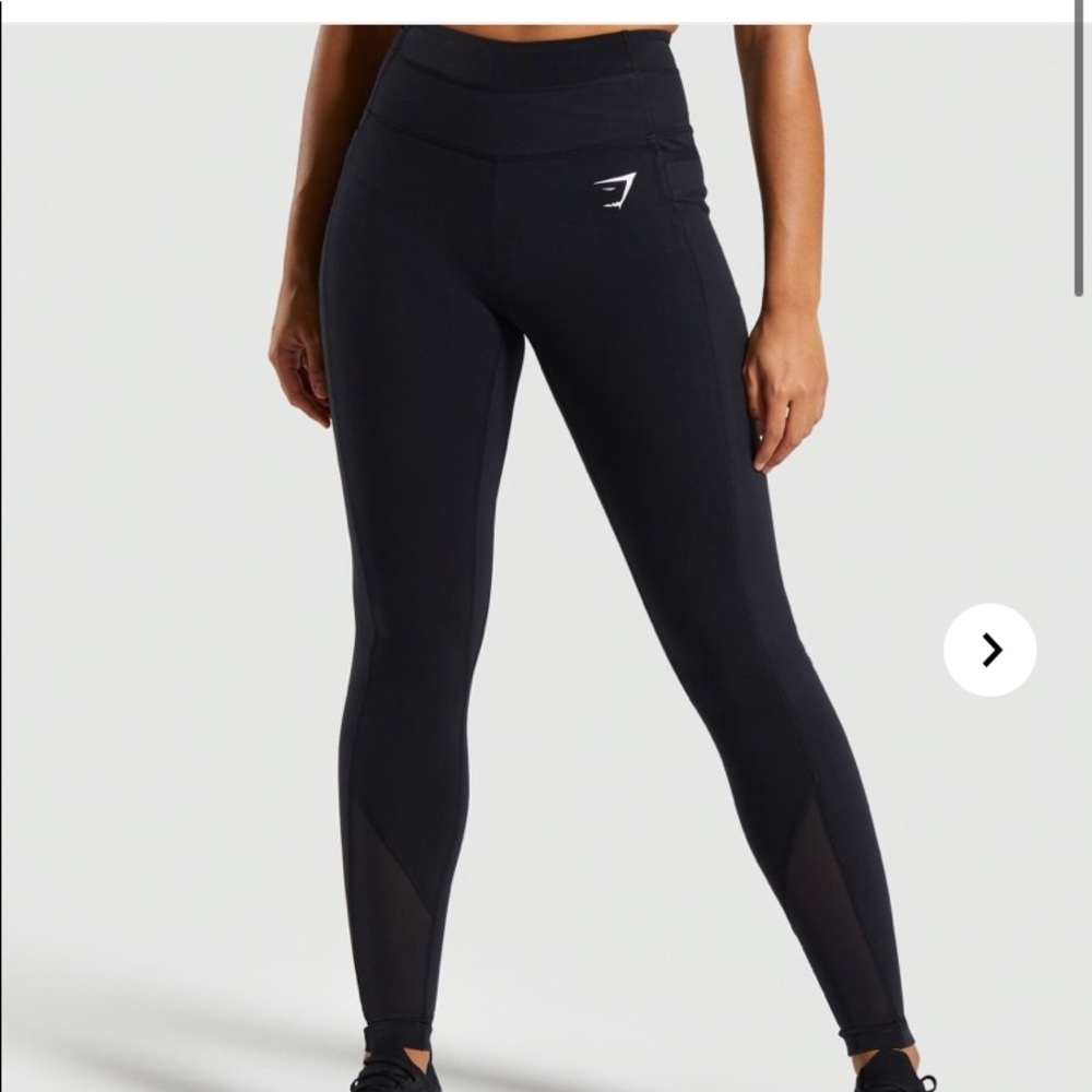 Gymshark Dreamy Mesh Leggings Like New - Picture 1 of 3